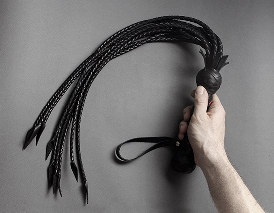 Leather floggers