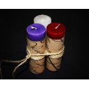 4 Jute Shibari Bondage Ropes & Wax Play Candle Kit for BDSM