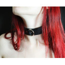 Leather BDSM Collar Bondage