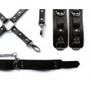 Premium Leather BDSM Bondage Set
