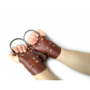 Leather BDSM Suspension Handcuffs