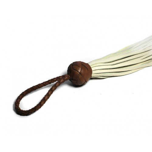 Leather Mini Loop Flogger Whip for Florentine BDSM