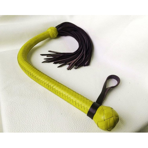 BDSM Flogger with Soft Handle and Flexible Lead