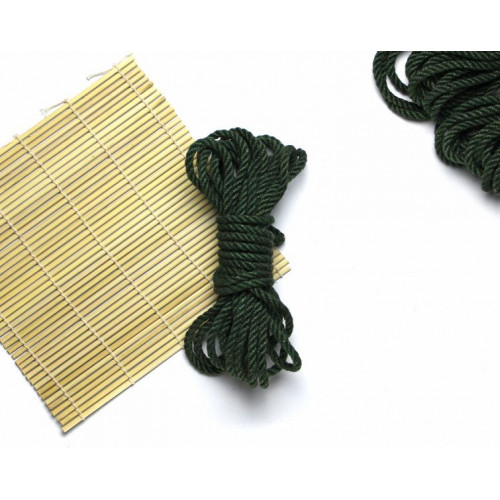 3x39ft Jute and Cotton Rope Set