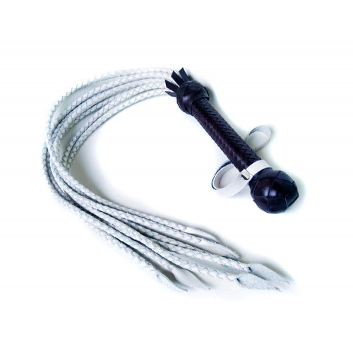Leather Cat Flogger Whip