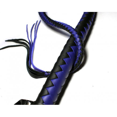 Leather Whip for BDSM (Double Colored) 