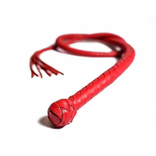 Silicone Core Single Tail Whip with Tassel
