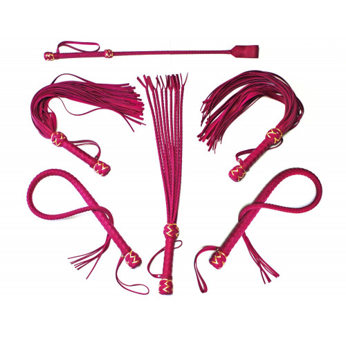 Exclusive Leather Whips Set
