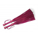 Fuchsia Leather BDSM Flogger