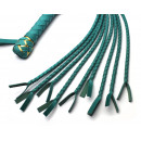 Turquoise Leather Cat Flogger Turquoise Leather Cat Flogger